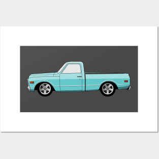 1969 Chevy C10 Posters and Art